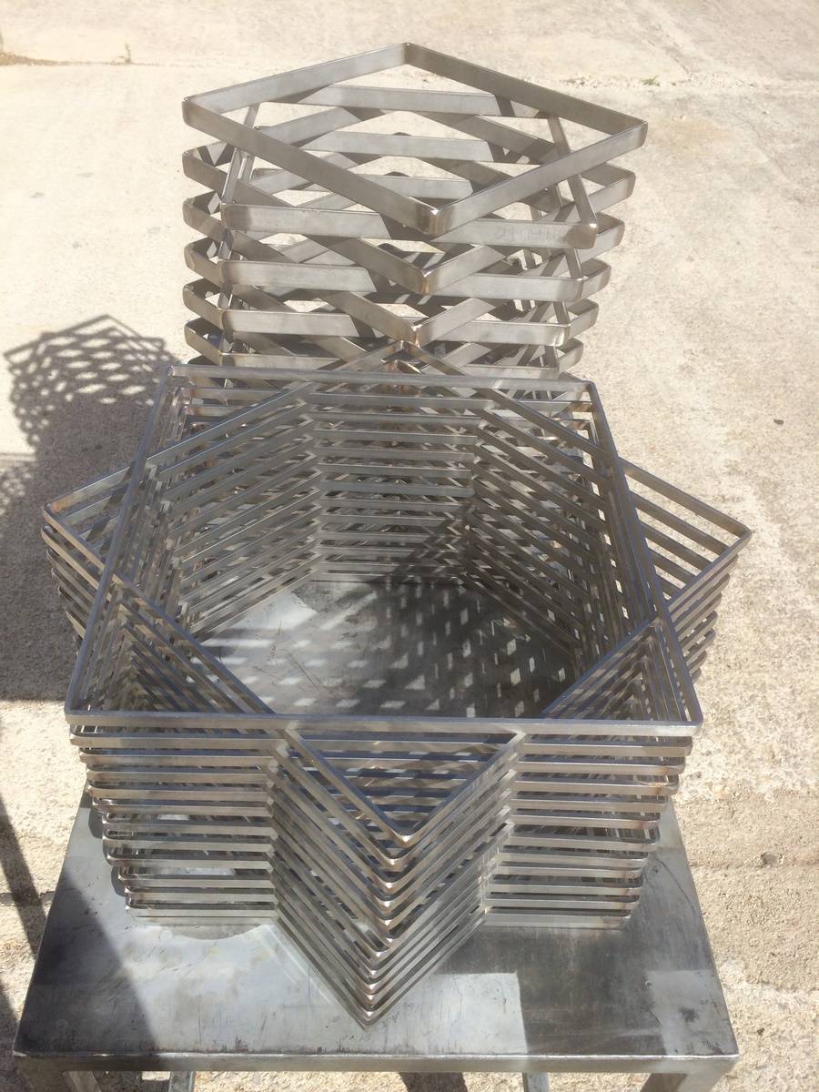 Cadres en inox 316 L