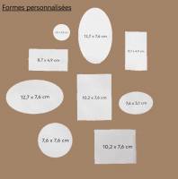 Marquage au laser Co2 ou fibre d'étiquette, stickers autocollantes personnalisées Berre l'étang Girsam